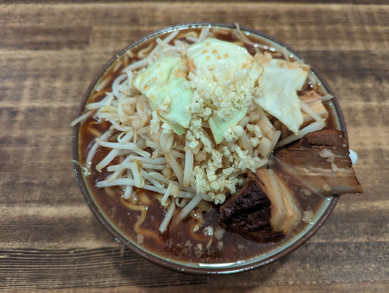 麺屋 中山商店のラーメン